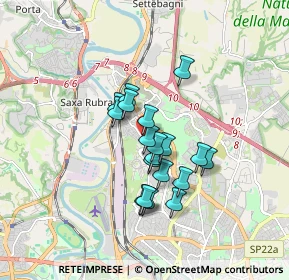 Mappa Via Don Giustino Maria Russolillo, 00138 Roma RM, Italia (1.34632)