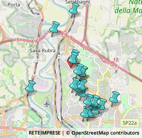 Mappa Via Don Giustino Maria Russolillo, 00138 Roma RM, Italia (2.0415)