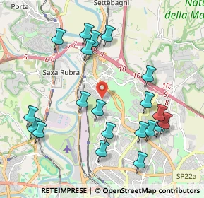 Mappa Via Don Giustino Maria Russolillo, 00138 Roma RM, Italia (2.3245)