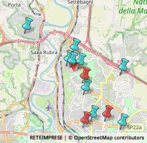 Mappa Via Don Giustino Russolillo, 00138 Roma RM, Italia (1.99917)