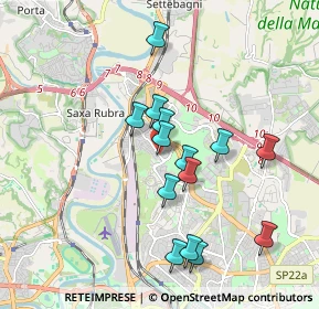 Mappa Via Don Giustino Maria Russolillo, 00138 Roma RM, Italia (1.78643)