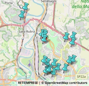 Mappa Via Don Giustino Russolillo, 00138 Roma RM, Italia (2.319)