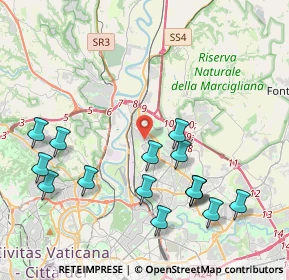 Mappa Via Don Giustino Russolillo, 00138 Roma RM, Italia (4.81667)