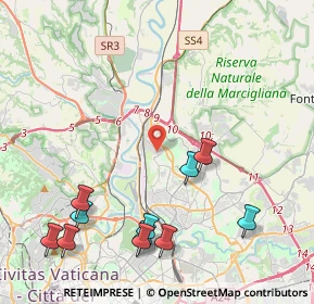 Mappa Via Don Giustino Russolillo, 00138 Roma RM, Italia (5.45545)