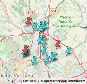 Mappa Via Don Giustino Russolillo, 00138 Roma RM, Italia (3.399)