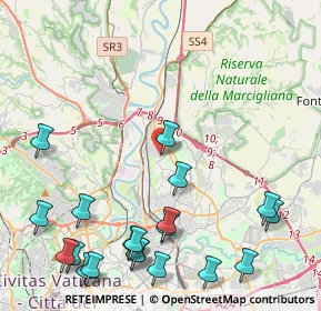 Mappa Via Don Giustino Maria Russolillo, 00138 Roma RM, Italia (6.032)