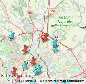 Mappa Via Don Giustino Maria Russolillo, 00138 Roma RM, Italia (6.61438)
