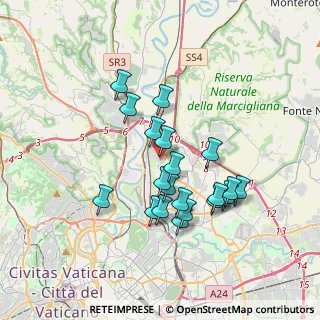 Mappa Via Don Giustino Russolillo, 00138 Roma RM, Italia (3.3375)