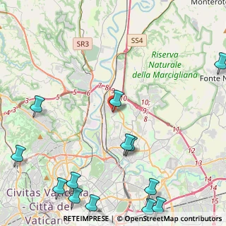 Mappa Via Don Giustino Russolillo, 00138 Roma RM, Italia (6.94538)