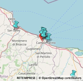 Mappa Via dei Pioppi, 86039 Termoli CB, Italia (16.38273)