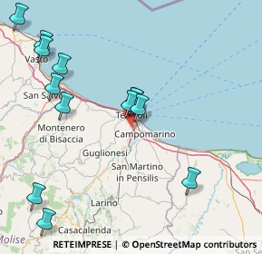 Mappa Via dei Pioppi, 86039 Termoli CB, Italia (19.61692)