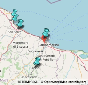 Mappa Via dei Pioppi, 86039 Termoli CB, Italia (16.41154)