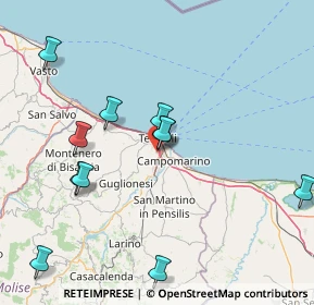 Mappa Via dei Pioppi, 86039 Termoli CB, Italia (18.07091)