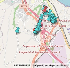 Mappa Via dei Pioppi, 86039 Termoli CB, Italia (0.8755)