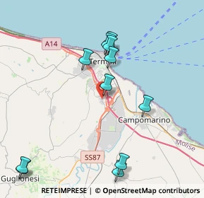 Mappa Via dei Pioppi, 86039 Termoli CB, Italia (4.64)