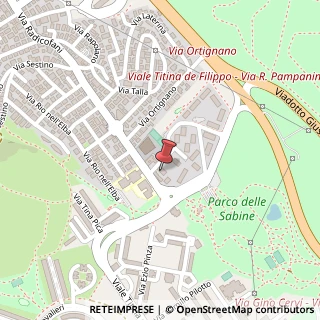 Mappa Via Don Giustino Russolillo, 63, 00138 Roma, Roma (Lazio)