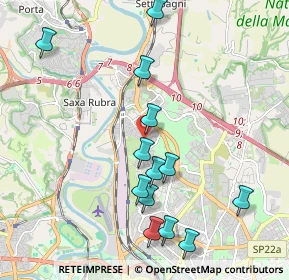Mappa Via Eugenio Montale, 00138 Roma RM, Italia (2.26077)