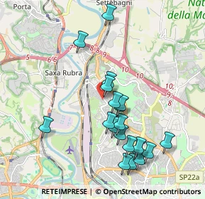 Mappa Via Eugenio Montale, 00138 Roma RM, Italia (2.061)