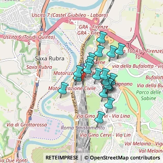 Mappa Via San Bernardino da Siena, 00138 Roma RM, Italia (0.6945)