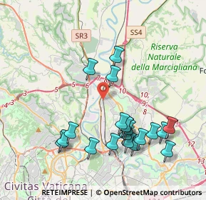 Mappa Via San Bernardino da Siena, 00138 Roma RM, Italia (4.328)