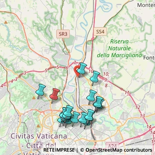 Mappa Via San Bernardino da Siena, 00138 Roma RM, Italia (4.944)