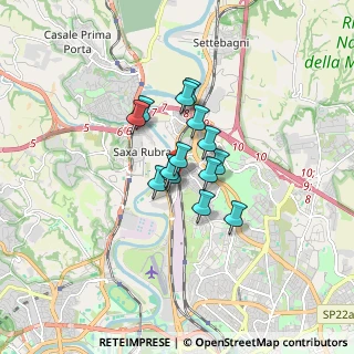 Mappa Via San Bernardino da Siena, 00138 Roma RM, Italia (1.08214)