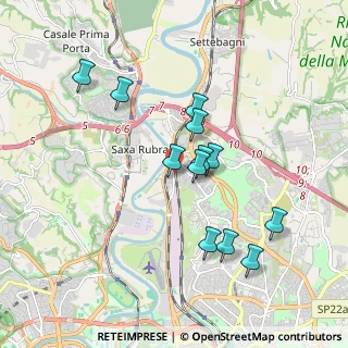 Mappa Via San Bernardino da Siena, 00138 Roma RM, Italia (1.78583)