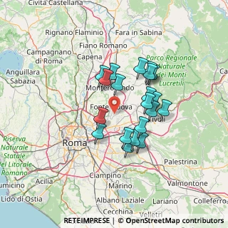 Mappa Via Nettuno, 00012 Guidonia Montecelio RM (11.4865)