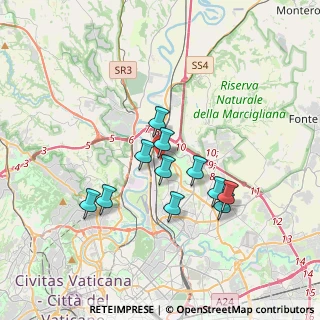 Mappa Via Piancastagnaio, 00138 Roma RM, Italia (3.07455)