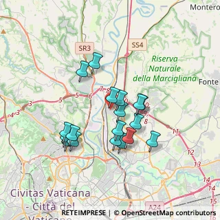 Mappa Via Piancastagnaio, 00138 Roma RM, Italia (3.23667)