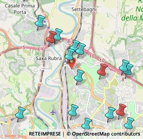 Mappa Via Piancastagnaio, 00138 Roma RM, Italia (2.66882)
