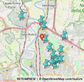 Mappa Via Piancastagnaio, 00138 Roma RM, Italia (2.05308)