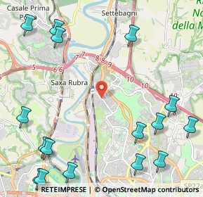 Mappa Via Piancastagnaio, 00138 Roma RM, Italia (3.38)