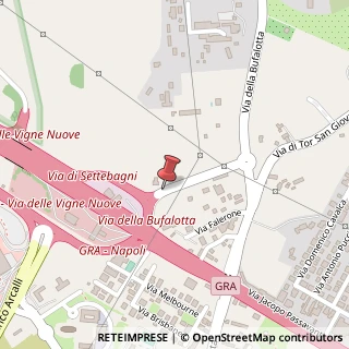 Mappa Via della Bufalotta, 1015, 00138 Roma, Roma (Lazio)