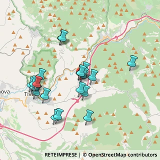 Mappa Vicolo Mattatoio, 00024 Castel Madama RM, Italia (3.822)