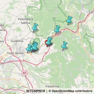 Mappa Vicolo Mattatoio, 00024 Castel Madama RM, Italia (5.72364)