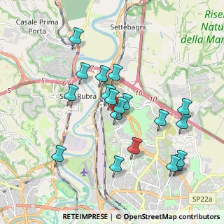 Mappa Via Sinalunga, 00138 Roma RM, Italia (1.94789)