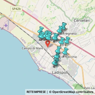 Mappa Via Bolsena, 00052 Cerveteri RM, Italia (1.308)