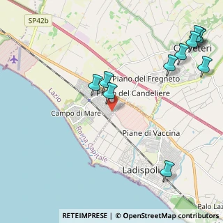 Mappa Via Bolsena, 00052 Cerveteri RM, Italia (2.93091)