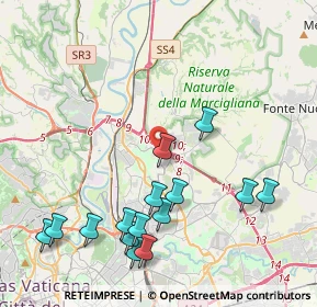 Mappa Via Celi Adolfo, 00100 Roma RM, Italia (4.974)