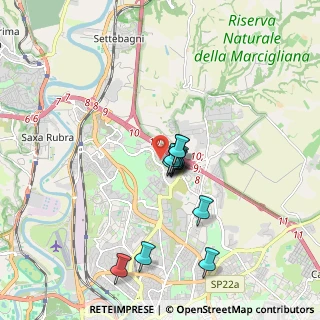 Mappa Via Celi Adolfo, 00100 Roma RM, Italia (1.42333)