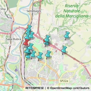 Mappa Via Celi Adolfo, 00100 Roma RM, Italia (1.74813)