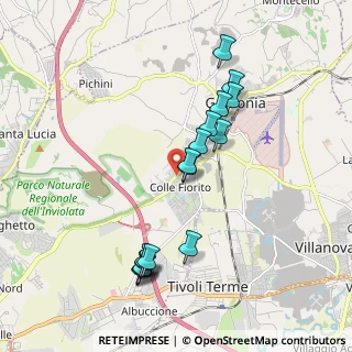 Mappa Via delle Pervinche, 00012 Guidonia Montecelio RM (1.99438)