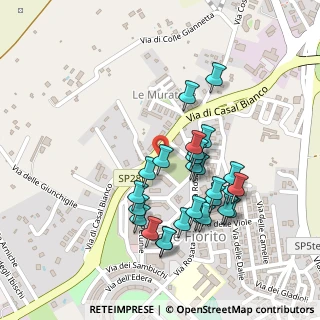 Mappa Via delle Pervinche, 00012 Guidonia Montecelio RM, Italia (0.23481)