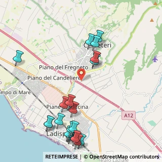 Mappa Via Infernaccio, 00052 Cerveteri RM, Italia (2.793)