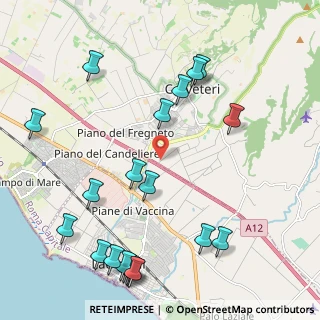 Mappa Via Infernaccio, 00052 Cerveteri RM, Italia (2.819)