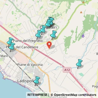 Mappa Via Fosso della Mola, 00052 Cerveteri RM, Italia (2.35545)