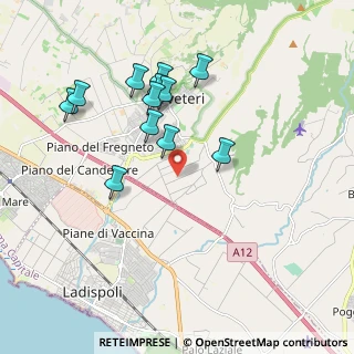 Mappa Via Fosso della Mola, 00052 Cerveteri RM, Italia (1.9125)