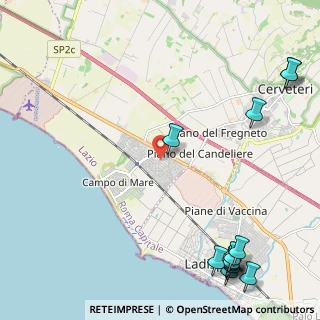 Mappa Via Renato Pastore, 00052 Cerveteri RM, Italia (3.56462)