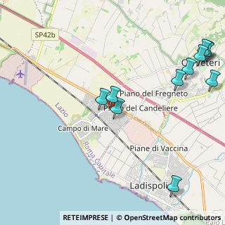 Mappa Via Renato Pastore, 00052 Cerveteri RM, Italia (2.85364)